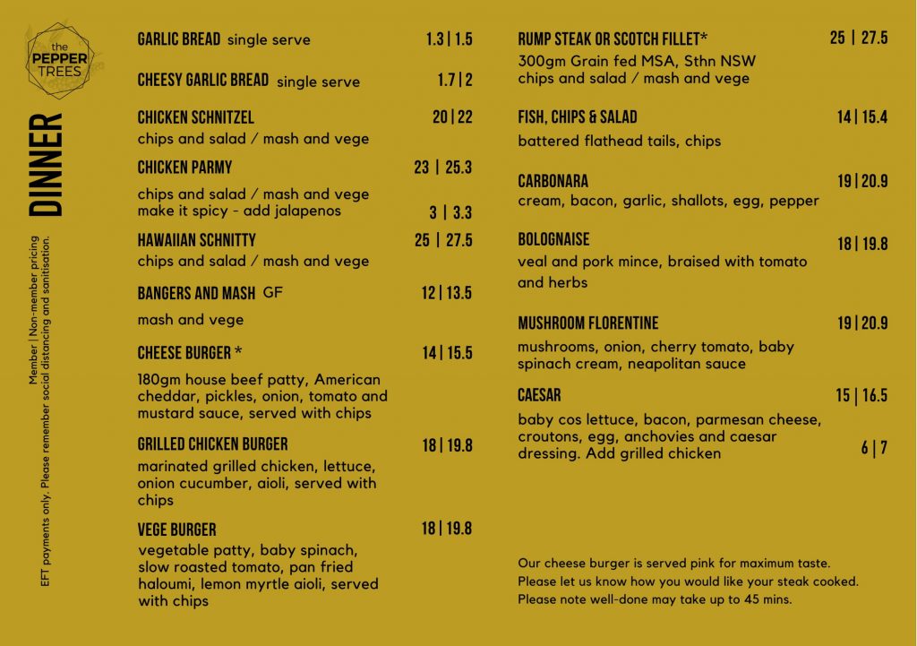 The Pepper Trees Worrigee Sports