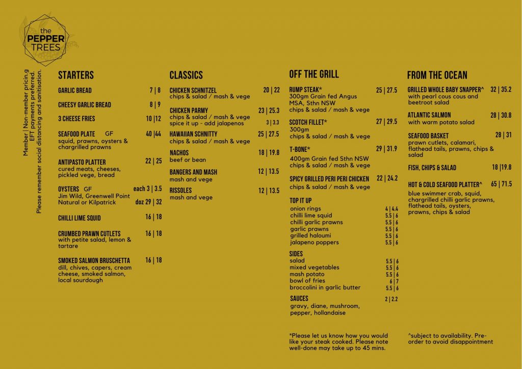 The Pepper Trees Worrigee Sports