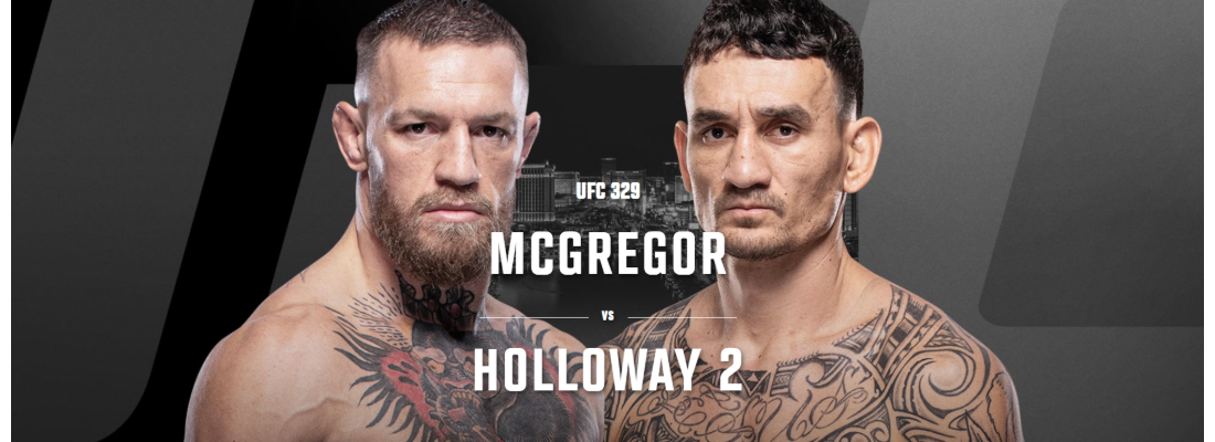 McGregor Vs Holloway 2