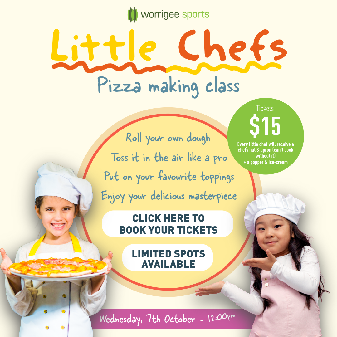 kids School Holidays Activity - Little Chefs Pizza making class